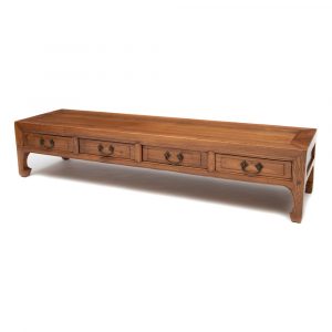 Alternative view of Four drawer low table