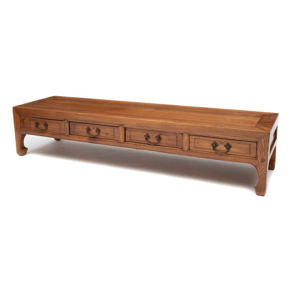 Four drawer low table - Image 2