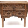18th century Chinese three drawer altar table - front view
