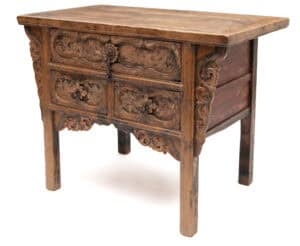 18th century Chinese three drawer altar table only at Humble House gallery Fyshwick Canberra