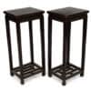 Plant stands with good wishes motifs